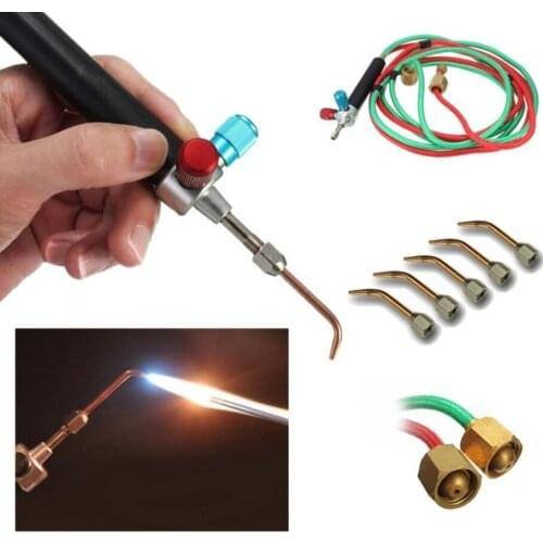 Free Shipping Gloldsmith Tools Jewelry Welding Torch Smith Little Torch Kit with 5 Tips 1pc/lot