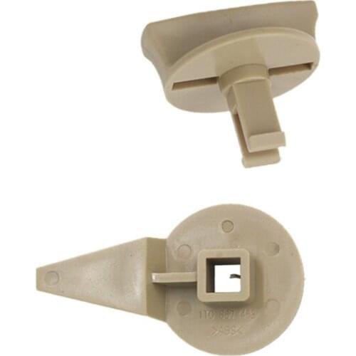 Beige Warning Triangle Cover Turn Knob Mounting Bracket Clip 1J0867468 Fit for VW Touran Golf Jetta Audi A5 Q7 Seat Alhambra