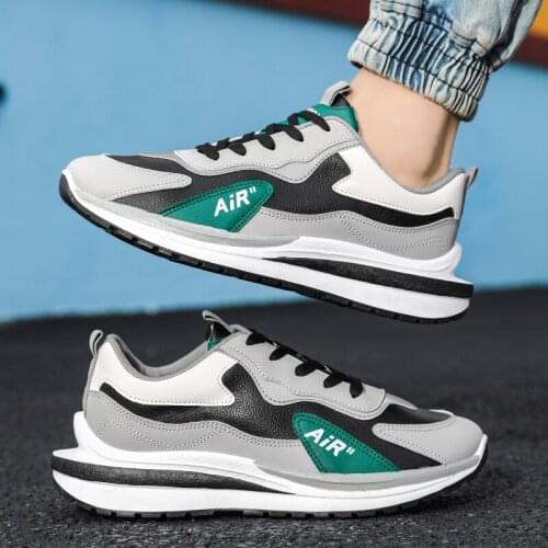 Comfortable Breathable Casual Flats Shoes Mens Fashion Sneakers Rubber Hard-Wearing Non-slip Walking Shoes Zapatillas Hombre