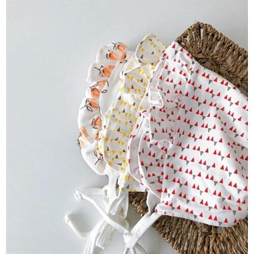 Summer Baby Hat Infant Baby Girl Sun Hat Cotton Children Kids Summer Hat Beach Bucket Toddler Girls Hat