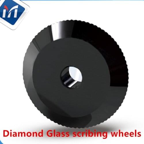 Micro-penetration PCD diamond scribing wheels glass cutter similar to APIO 2.5X0.8X0.65 glass cutting wheel freight free