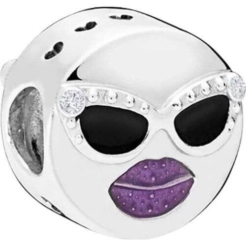 2021 New 1pc Cool DIY Beads Charms Fit European Pandora Charm Bracelets & Bangles Jewelry Making Accessories