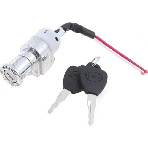 1pc New Universal Battery Chager Mini Lock with 2 keys For Motorcycle Electric Bike Scooter E-bike Electric Lock