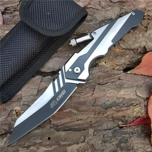 Outdoor Tactical Camping Hunting Survival Pocket Folding Knife Hunt Knife 7CR13MOV Blade Utility Fruit Knives EDC Tool
