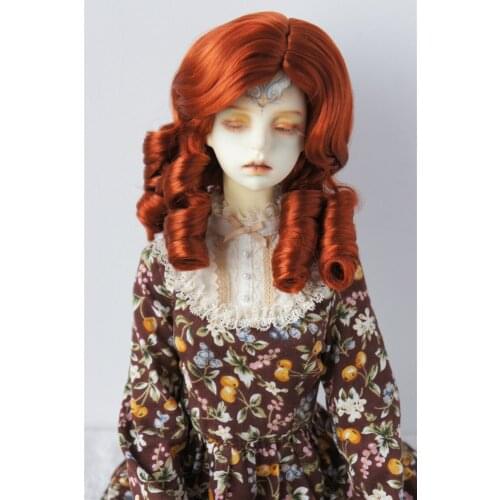 JD324 1/3 SD Synthetic Mohair Doll Wigs 8-9inch 21-23CM Shanghai Noble Lady Retro Hair Pricess Hair Style