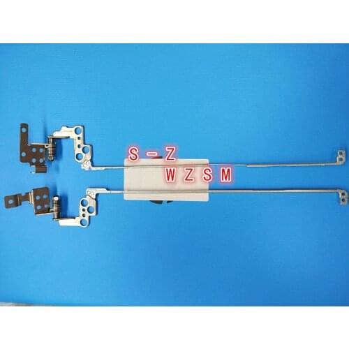 WZSM Genuine New Laptop Lcd Hinges For Lenovo Ideapad 100-15IBY 100-15 Axis P/n: AM1ER000100 AM1ER000200 Series R & L
