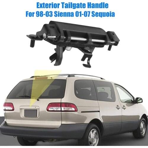 Liftgate Tailgate Rear Back Hatch Latch Door Handle for Toyota 98-03 Sienna 01-07 Sequoia 69090-08010