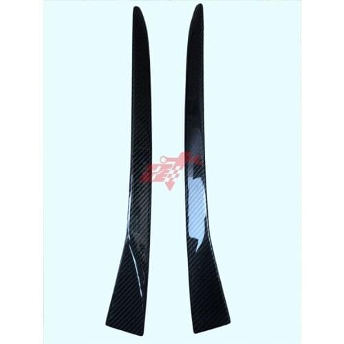 Full Carbon Fiber Canards For BMW X4 Dry Carbon Fiber Door Sill For BMW X4