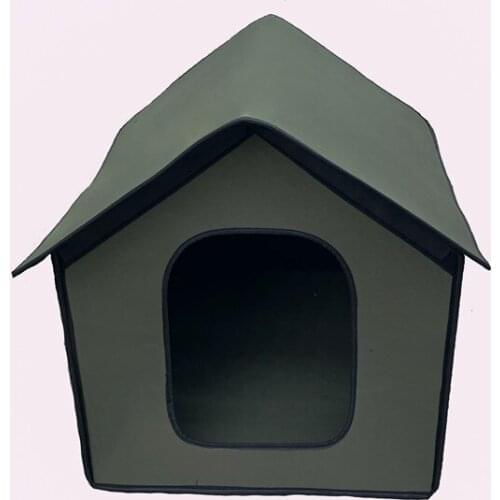 New Arrival Portable Outdoor Pet Bed House For Homeless Soft Warm And Comfortable Cat Dog Sweet Room Dog Home Water Proof