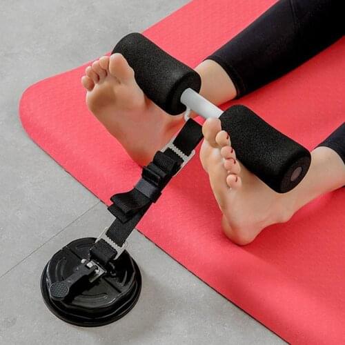 Sit Up Assistant Bar Adjustable Sucker Self-Suction Abdomen Training Home Workout Device Gym Equipment Fitness