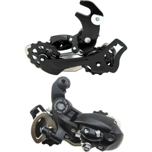 Ultralight 7s-8s Bike Rear Derailleur Replacement Steel 11T 7/8 Speed Bolt Mount Hook Type Long Cage 7-8 gear Derailleurs Parts