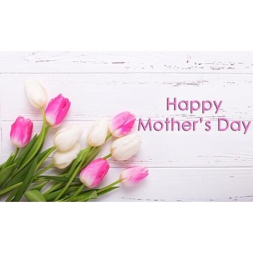 Tulips wood background for Mothers day photo shooting flowers photographic backdrops for photo studio props fotografia lv-152