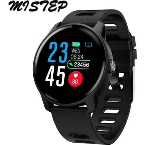 MISTEP S08 Smart Watch IP68 Waterproof Fitness Tracker blood pressur Heart Rate Monitor Women Clock Sport Pedometer Smartwatch