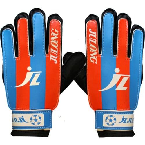 Goalkeeper gloves goalkeeper gloves soccer goalkeeper gloves soft PU slip does not hurt the hand strong protection