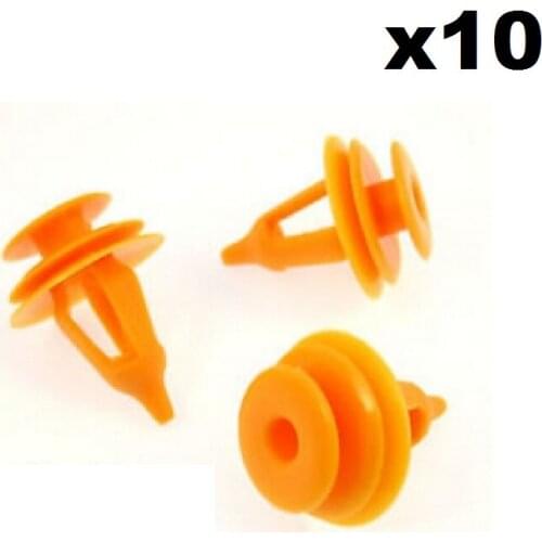 10x For Toyota Plastic Trim Clips for Door Cards- Door Panel Fastener Clips Fascia