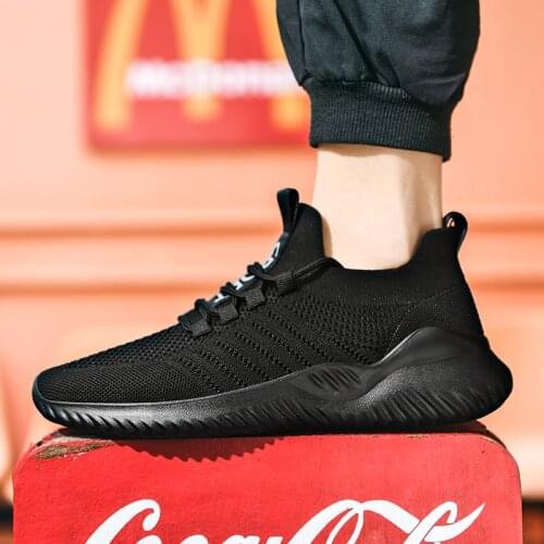 2021 Air Mesh Running Shoes Men Walking Jogging Training Sport Shoes Men Outdoor Sneakers NonSlip Fitness Trainers Buty Meskie