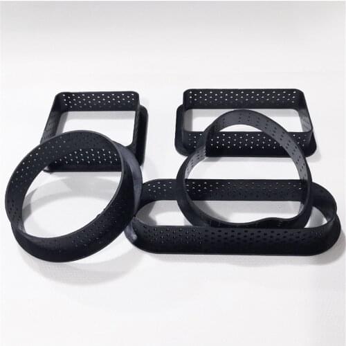 5 Pcs Round Heart Shaped Silicone Cake Mold Biscuits Molds Resin Mould Baking Tools Kitchen Accessories