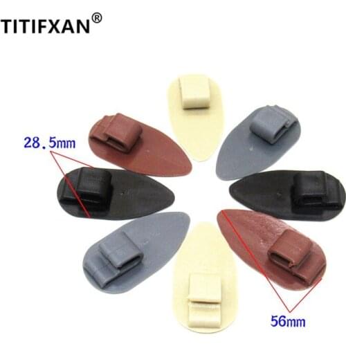 8PCS Car large high-side carpet foot pad fixed plastic fastener clip snap for toyota ford honda mazda mitsubishi Renault lada