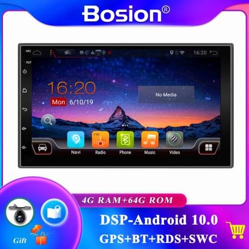 Autoradio 2 Din 7''Octa core Universal Android 10.0 Car Radio Stereo GPS Navigation WiFi 1024*600 Touch Screen 2din Car PC