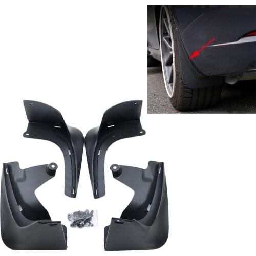 Car Accessories Splash Guard Mud Flaps Fender Mudflaps Fit For Tesla Model 3 2018 2019 Mud Guard