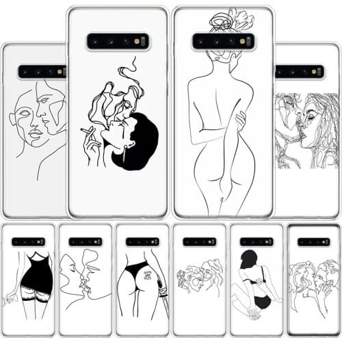 Abstract Art Kiss More Often Phone Case For Samsung Galaxy A51 A71 A50S A30S A10 A20E A40 A70 M30S A01 A21 A6 A7 A8 A9 Plus + Co