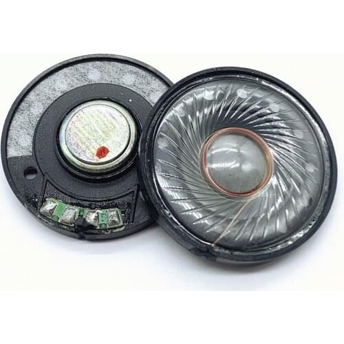 40mm speaker unit Environmental white magnetic 32ohms 2pcs