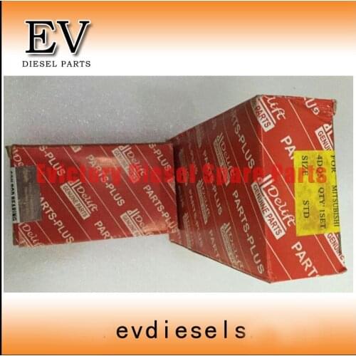 For Mitsubishi Foklift engine 4DQ5 4DQ7 main/crankshaft bearing and con rod bearing