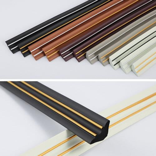 Ceiling Decorative Strip NBR foam Self-Adhesive Top Corner Line Waist Line Table Side Floor Gap Sticker Waterproof Wall Sticker