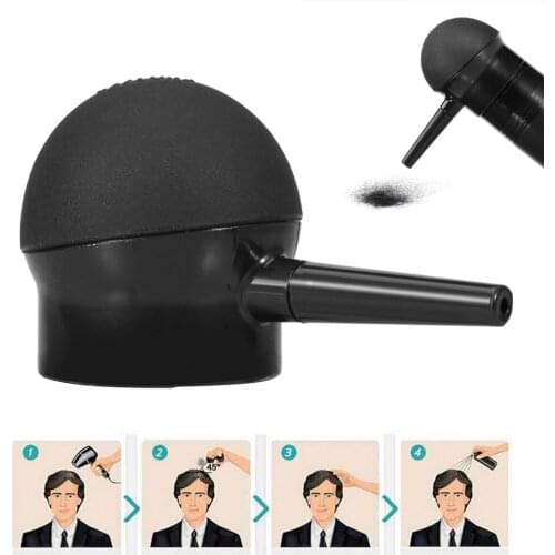 Professional Spray Application Atomizador Hair Building Fibers Nozzle Hair Thickening Tools Cover Up Roots Blend Hair Extensions
