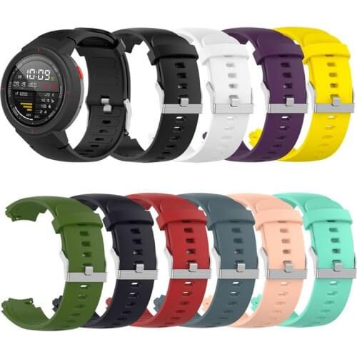 Wrist Band Strap Watchband TPU Adjustable Bracelet Sports Replacement for Huami Amazfit Verge