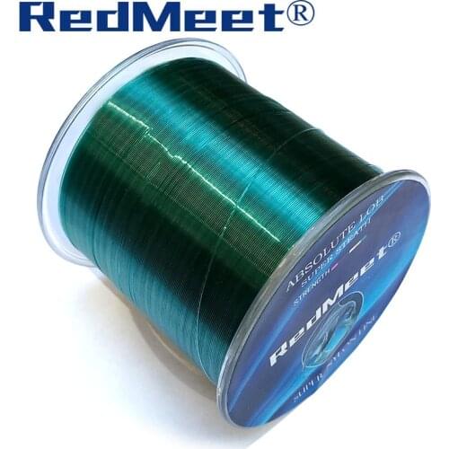 RedMeet Brand SUPER Series 500M Nylon Fishline Monofilament Japan Material Strong Carp Fishing Line 2.5-28.6LB