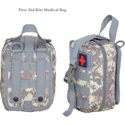 Molle Tactical First Aid Kits Medical Bag Emergency Outdoor Army Hunting Car Emergency Camping Survival Tool Military EDC Pouch