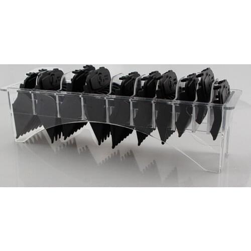 10pcs Magnetic Electric Hair Clipper Limit Combs Set Hairdressing Cutting Guides Guards Tool parts For Wahl Hair Clipper Replace