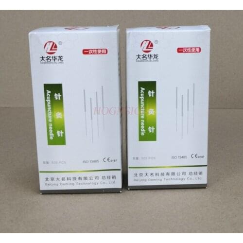 1000pcs/2box Authentic Acupuncture Needle Disposable Acupuncture Needle Beauty Massage Needle Health Care