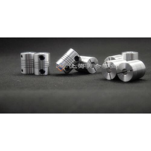 2pcs/Lot BR 6mm x 12mm 6mm to 12mm D25 L30 Flexible Coupling Coupling CNC Shaft Coupler Encoder Connector