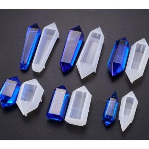 Soft Crystal UV Epoxy Mould DIY Pendant Mold Jewelry Tools Pendant Decoration Silicone Molds For Resin Jewellery Making