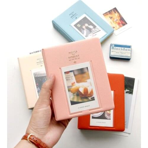 64 Pockets Polaroid Photo Album Mini Instant Picture Case Storage For Fujifilm Instax Mini Film 8 Korea Instax Album Fotografia