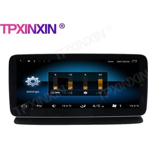 8+128G For Mercedes-Benz GLS 2012-2019 Car Multimedia Player Car Stereo GPS Navigation Auto Radio Head unit DSP IPS