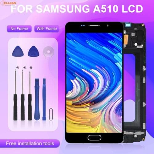 Catteny For Samsung Galaxy A510 Lcd A510F A510M With Touch Screen Panel Glass Digitizer A5 2016 Display Assembly