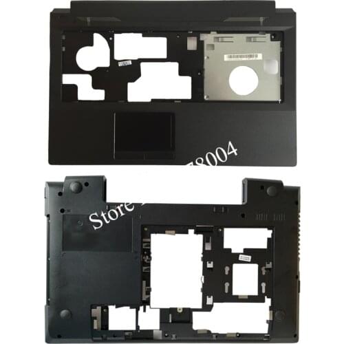 NEW case cover for Lenovo B590 Palmrest COVER NO fingerprint hole with touchpad/Laptop Bottom Base Case Cover