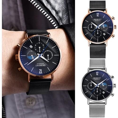 Мужские электронные часы DEBERT China At AliExpress