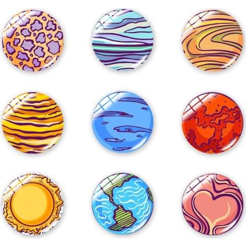 Creative Universe Star Fridge Magnets Stickers Drop Glue Crystal Glass Refrigerator Magnets Paste Art Design Home Decor