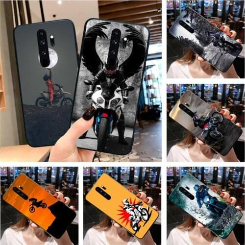 Moto Cross Motorcycle Sports Soft Phone Case Capa for Redmi Note 9 8 8T 8A 7 6 6A Go Pro Max Redmi 9 K20