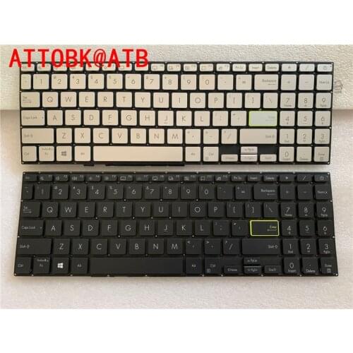 NEW English laptop keyboard for ASUS VivoBook S15 X513 S533 D513 S513 M513 F513 K513 M5600IA E510 US KEYBOARD