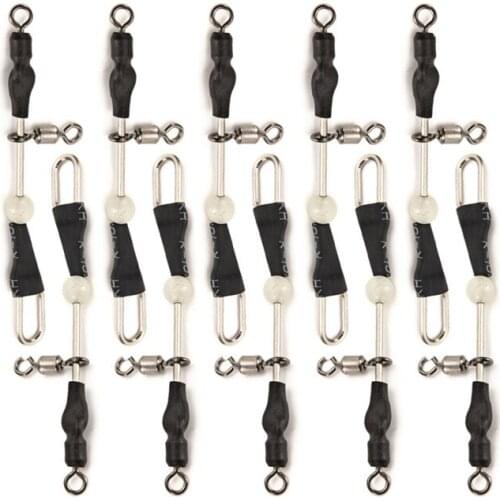 New Arrival 5pcs/10pcs Fishing Connector Urfe Para Temporales Enganches Rapidos Para La Pesca Kolay Atma Aparati