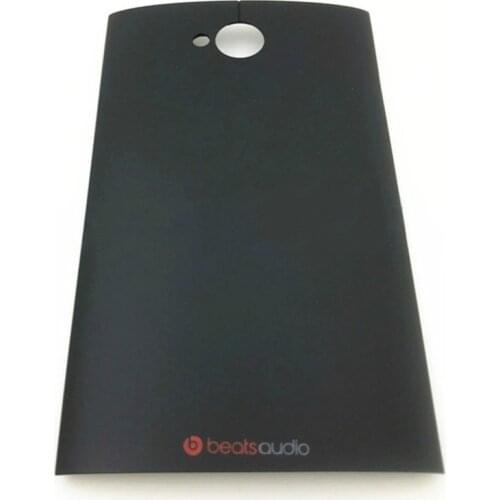 Original Back Metal Battery Cover For HTC One Dual Sim M7 802t 802d 802w Battery Back Door Cover Case Housing