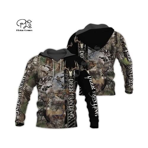 PLstar Cosmos Animal Deer Bow Hunting Hunter Causal Harajuku New Fashion 3DPrint Zipper/Hoodies/Sweatshirt/Jacket/Men/Women s-16