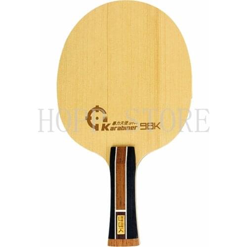 Original SANWEI KARABINER 98K (Hinoki Surface, 9+8 Soft Carbon, OFF+) Table Tennis Blade Gift Set Racket Ping Pong Bat Paddle