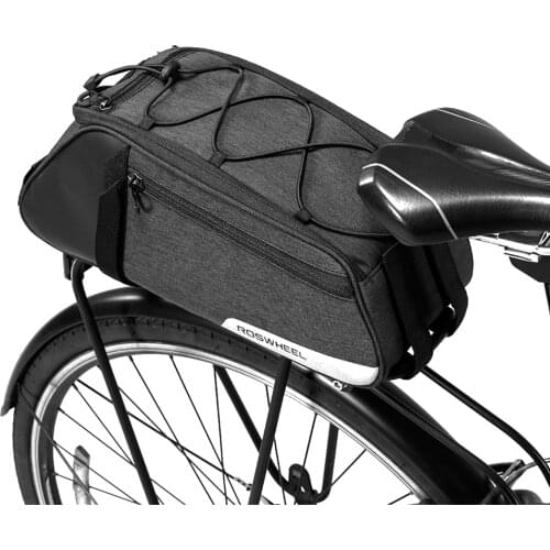 ROSWHEEL Water Repellent Cycling Bike Rear Seat Bag Bike Trunk Cargo Pack Road Bike Carrier Bag Basket for Bicycle