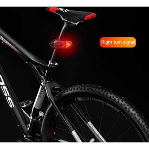 Bicycle Safety Warning Light Bike USB Charging Turn Signal Night Riding Control Turn Signal LED Tail Light Riding Equipment New